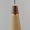 Maxim Lighting Sumatra 7'' Elongated Pendant, Natural Aged Brass 14482GCNAB - alternate 2